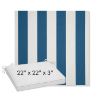 Picture of Cabana Regatta | Sunbrella® 22" x 22" x 3" Outdoor Dining Cushion