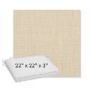 Picture of Canvas Flax | Sunbrella® 22" x 22" x 3" Outdoor Dining Cushion