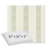 Picture of Caper Linen | Sunbrella® 22" x 22" x 3" Outdoor Dining Cushion