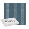 Picture of Caper Slate | Sunbrella® 22" x 22" x 3" Outdoor Dining Cushion