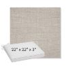 Picture of Cast Silver | Sunbrella® 22" x 22" x 3" Outdoor Dining Cushion
