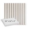 Picture of Costa Nickel | Sunbrella® 22" x 22" x 3" Outdoor Dining Cushion