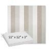 Picture of Direction Linen | Sunbrella® 22" x 22" x 3" Outdoor Dining Cushion