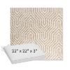 Picture of Etna Dune | Sunbrella® 22" x 22" x 3" Outdoor Dining Cushion