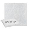 Picture of Frond Sky | Sunbrella® 22" x 22" x 3" Outdoor Dining Cushion