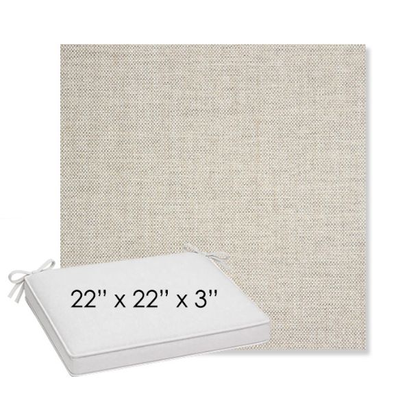 Picture of Idol Seagull | Sunbrella® 22" x 22" x 3" Outdoor Dining Cushion