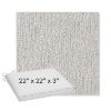 Picture of Improve Stucco | Sunbrella® 22" x 22" x 3" Outdoor Dining Cushion