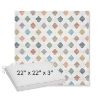Picture of Infused Gem | Sunbrella® 22" x 22" x 3" Outdoor Dining Cushion