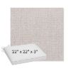 Picture of Kismet Flax | Sunbrella® 22" x 22" x 3" Outdoor Dining Cushion