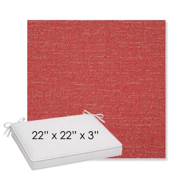 Picture of Kudos Serape | Sunbrella® 22" x 22" x 3" Outdoor Dining Cushion