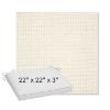 Picture of Kudos Vellum | Sunbrella® 22" x 22" x 3" Outdoor Dining Cushion