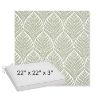 Picture of Linnaeus Spring | Sunbrella® 22" x 22" x 3" Outdoor Dining Cushion