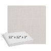 Picture of Metamorphic Snow | Sunbrella® 22" x 22" x 3" Outdoor Dining Cushion