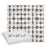 Picture of Midori Stone | Sunbrella® 22" x 22" x 3" Outdoor Dining Cushion