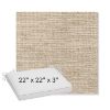Picture of Momento Parchment | Sunbrella® 22" x 22" x 3" Outdoor Dining Cushion