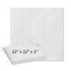 Picture of Momento Snow | Sunbrella® 22" x 22" x 3" Outdoor Dining Cushion