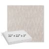 Picture of Mountains Snow | Sunbrella® 22" x 22" x 3" Outdoor Dining Cushion