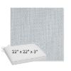 Picture of Nova Chambray | Sunbrella® 22" x 22" x 3" Outdoor Dining Cushion