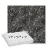 Picture of Palma Shadow | Sunbrella® 22" x 22" x 3" Outdoor Dining Cushion