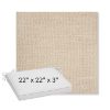 Picture of Piazza Dune | Sunbrella® 22" x 22" x 3" Outdoor Dining Cushion