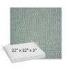 Picture of Piazza Mist | Sunbrella® 22" x 22" x 3" Outdoor Dining Cushion