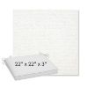 Picture of Platform Salt | Sunbrella® 22" x 22" x 3" Outdoor Dining Cushion