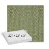 Picture of Posh Shamrock | Sunbrella® 22" x 22" x 3" Outdoor Dining Cushion