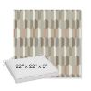 Picture of Precise Fawn | Sunbrella® 22" x 22" x 3" Outdoor Dining Cushion