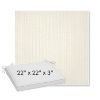 Picture of Proven Ivory | Sunbrella® 22" x 22" x 3" Outdoor Dining Cushion