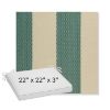 Picture of Rothko Mermaid | Sunbrella® 22" x 22" x 3" Outdoor Dining Cushion