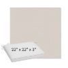 Picture of Shelter White | Sunbrella® 22" x 22" x 3" Outdoor Dining Cushion