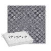 Picture of Shibori Indigo | Sunbrella® 22" x 22" x 3" Outdoor Dining Cushion