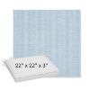 Picture of Solo Ocean | Sunbrella® 22" x 22" x 3" Outdoor Dining Cushion