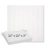 Picture of Switch Salt | Sunbrella® 22" x 22" x 3" Outdoor Dining Cushion