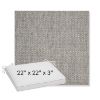 Picture of Tailored Fog | Sunbrella® 22" x 22" x 3" Outdoor Dining Cushion