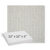 Picture of Ticking Fog | Sunbrella® 22" x 22" x 3" Outdoor Dining Cushion