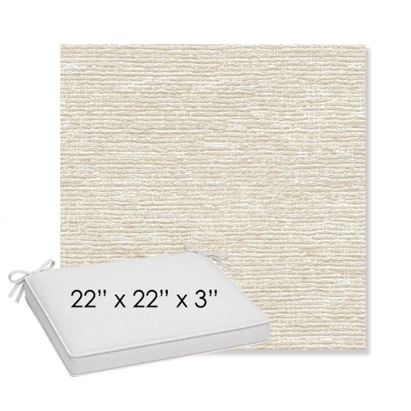 Picture of Tundra Varadero | Sunbrella® 22" x 22" x 3" Outdoor Dining Cushion
