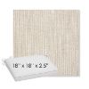 Picture of Adena Sand | Sunbrella® 18" x 18" x 2.5" Outdoor Dining Cushion