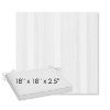 Picture of Compose Linen | Sunbrella® 18" x 18" x 2.5" Outdoor Dining Cushion
