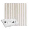 Picture of Costa Driftwood | Sunbrella® 18" x 18" x 2.5" Outdoor Dining Cushion