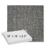 Picture of Crush Pewter | Sunbrella® 18" x 18" x 2.5" Outdoor Dining Cushion