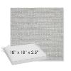 Picture of Embrace Pewter | Sunbrella® 18" x 18" x 2.5" Outdoor Dining Cushion