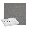 Picture of Heritage Slate | Sunbrella® 18" x 18" x 2.5" Outdoor Dining Cushion