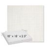 Picture of Idol Snow | Sunbrella® 18" x 18" x 2.5" Outdoor Dining Cushion