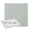 Picture of Kaia Mist | Sunbrella® 18" x 18" x 2.5" Outdoor Dining Cushion