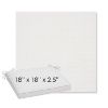 Picture of Linville Snow | Sunbrella® 18" x 18" x 2.5" Outdoor Dining Cushion