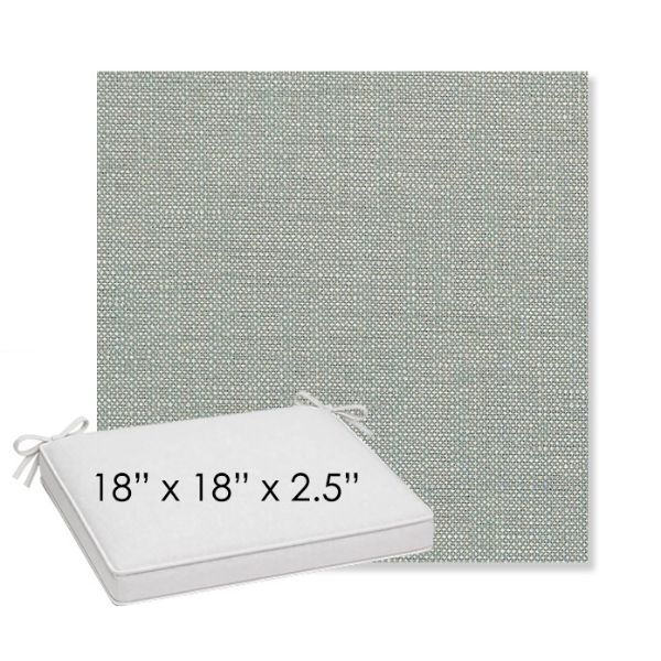 Picture of Linville Spa | Sunbrella® 18" x 18" x 2.5" Outdoor Dining Cushion