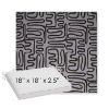 Picture of Nema Moonlight | Sunbrella® 18" x 18" x 2.5" Outdoor Dining Cushion