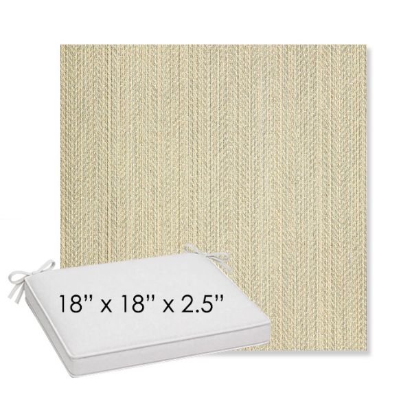 Picture of Posh Dove | Sunbrella® 18" x 18" x 2.5" Outdoor Dining Cushion
