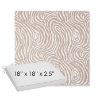 Picture of Rapids Camel | Sunbrella® 18" x 18" x 2.5" Outdoor Dining Cushion